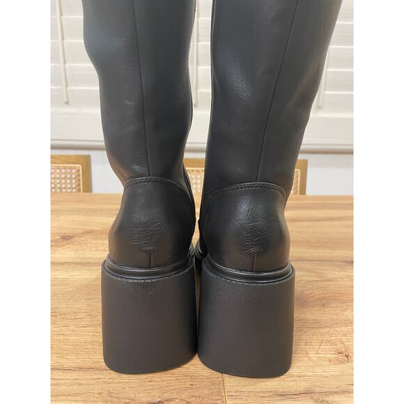 Soul by Naturalizer Womens Cache Knee High Boots Black Size 7 NWOB Buckle Detail - Picture 9 of 16